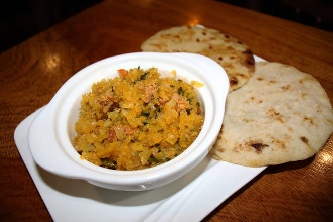 Picadillo de Papaya Verde