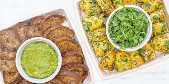 Veggie Omelette Platter