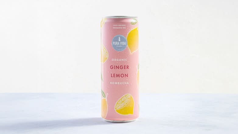 GINGER LEMON KOMBUCHA