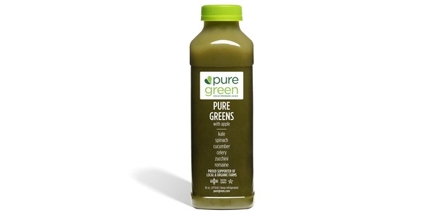 Pure Greens Apple Juice