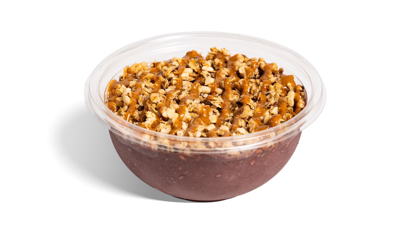 Almond Butter and Hemp Acai Bowl
