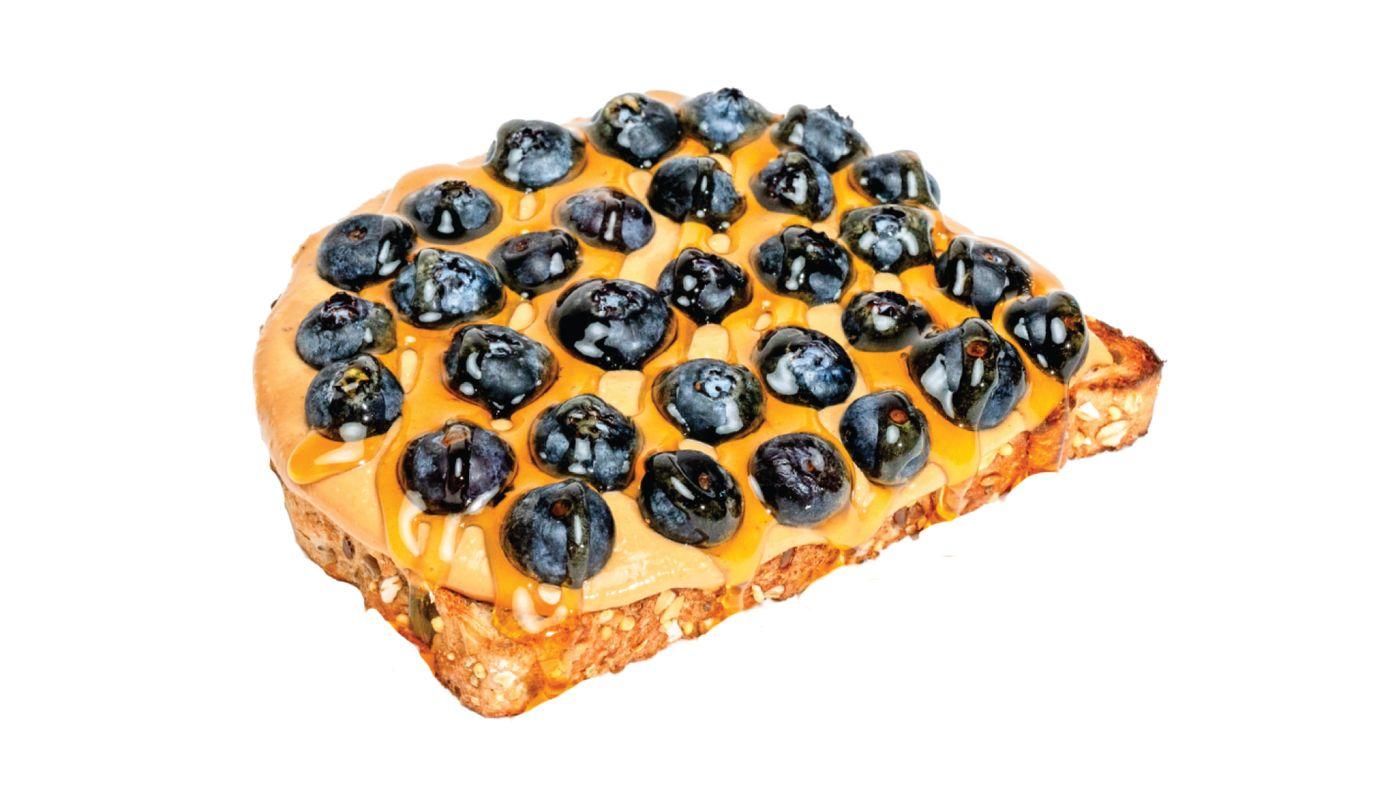 Blue Cashew Toast