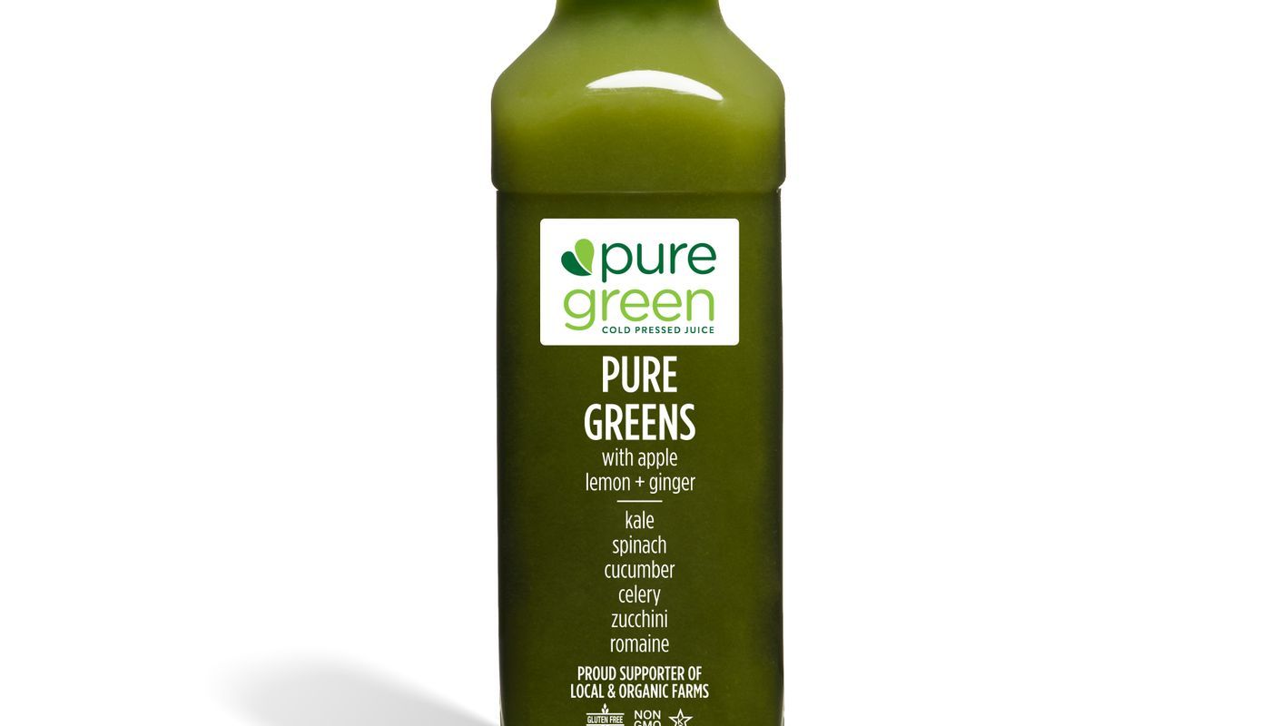 Pure Greens Apple, Lemon and Ginger