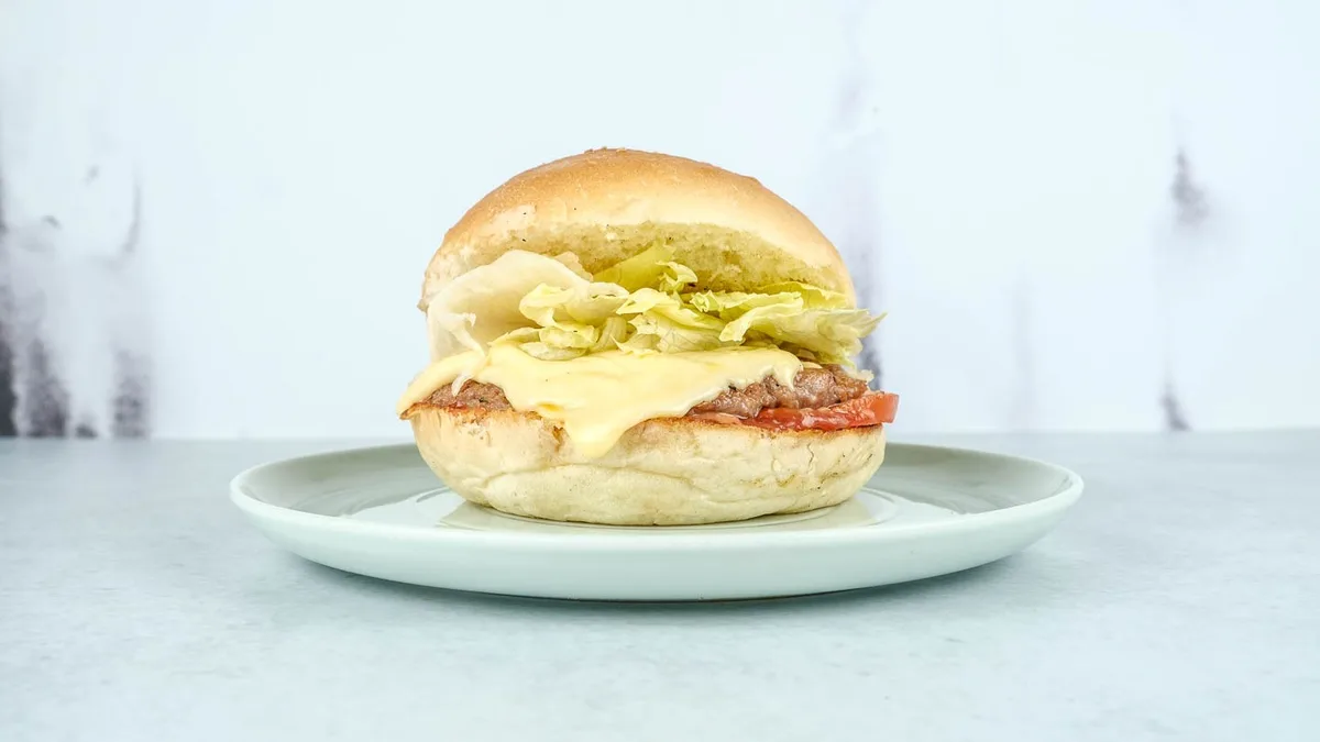 Cheeseburger menu