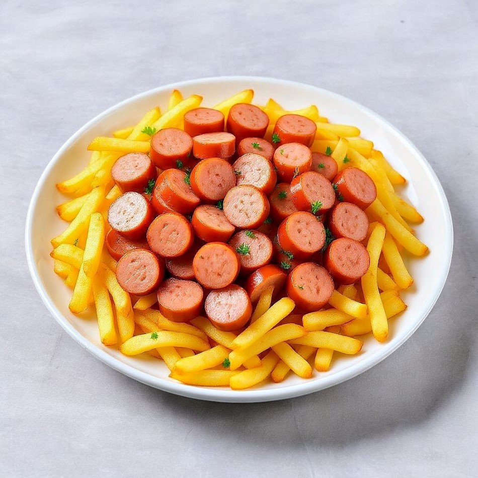 Salchipapas Grandes