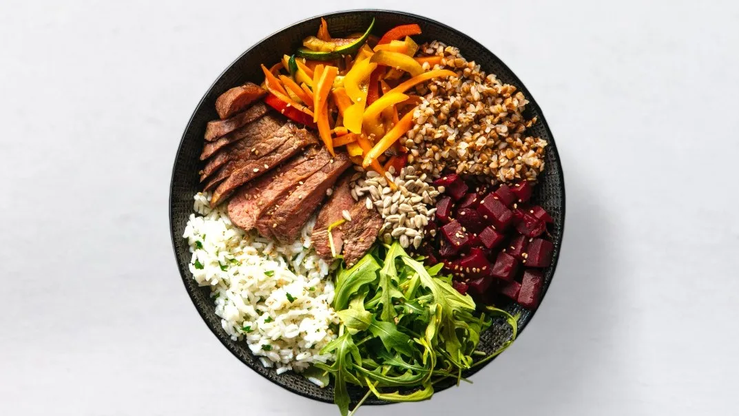 Buddha bowl Beef Burrito