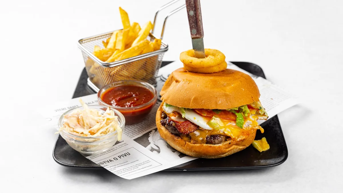 Burger Sunny Boy (slika je simbolična)