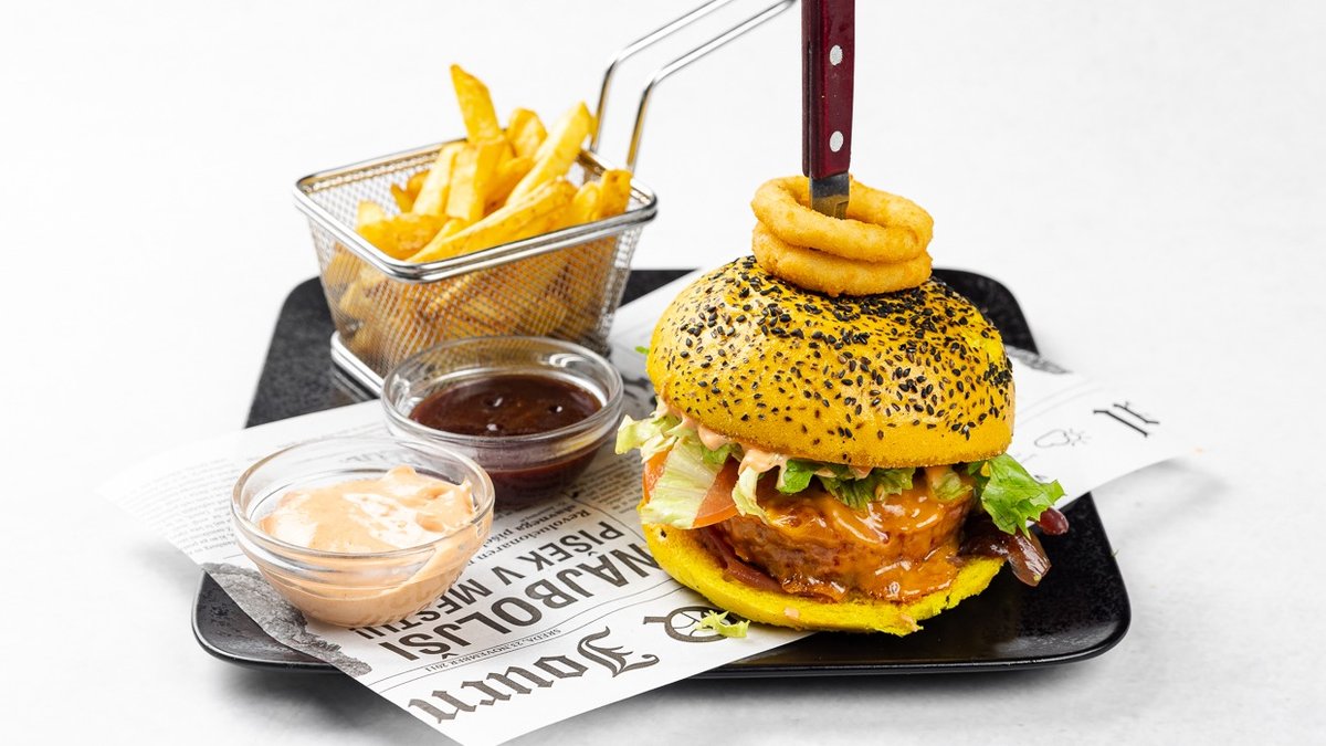 Veganski burger "A la Pišek"