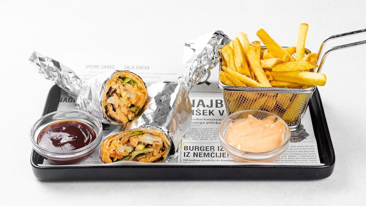Veganski wrap "A la Pišek"