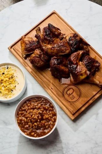Smoked Chicken Dinner for 2