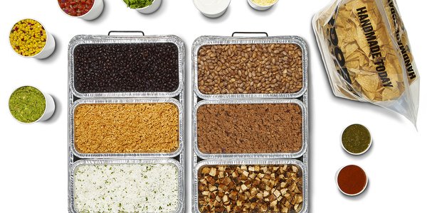 Chicken and Ground Beef Hot Bar for Groups of 10-30