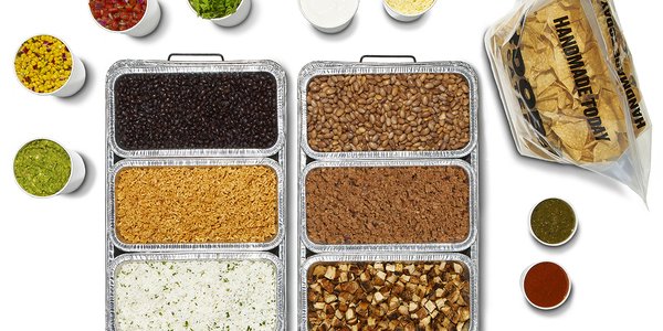 Chicken and Ground Beef Hot Bar for Groups of 40-100