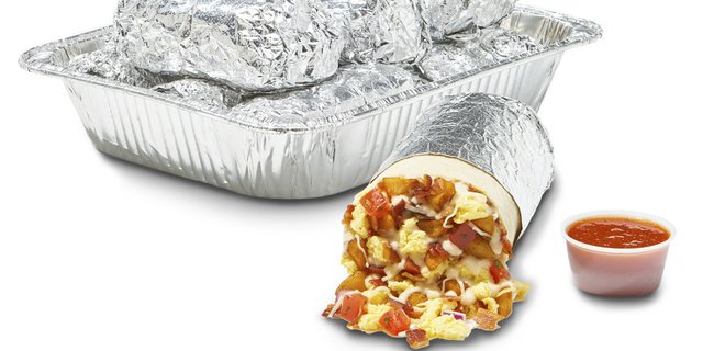 Regular Breakfast Bacon Burrito