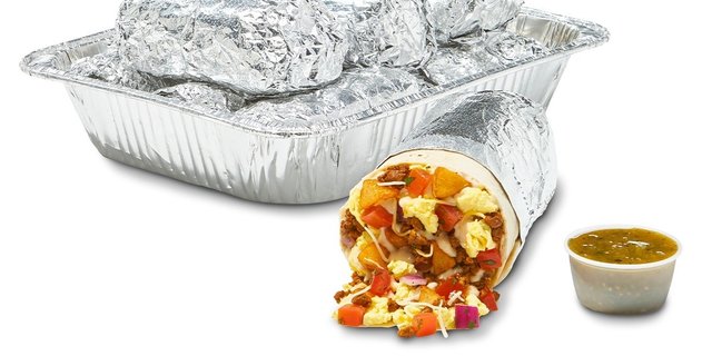 Regular Breakfast Chorizo Burrito