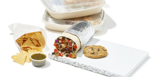 Slow-Braised Pulled Pork and Queso Burrito Boxed Lunch