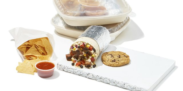 Steak and Queso Burrito Boxed Lunch