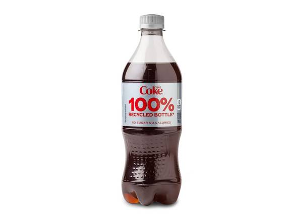 Diet Coke 20 oz Bottle Beverage