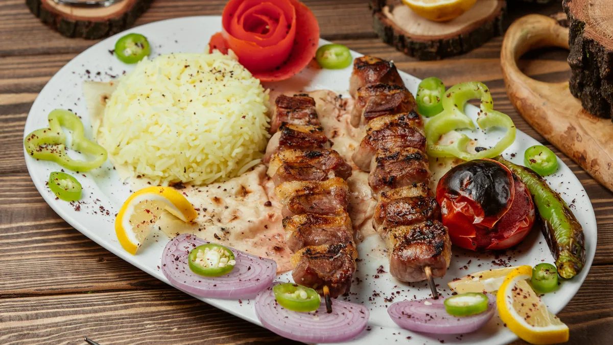 Quzu Ciyər Kababı Quyruqla