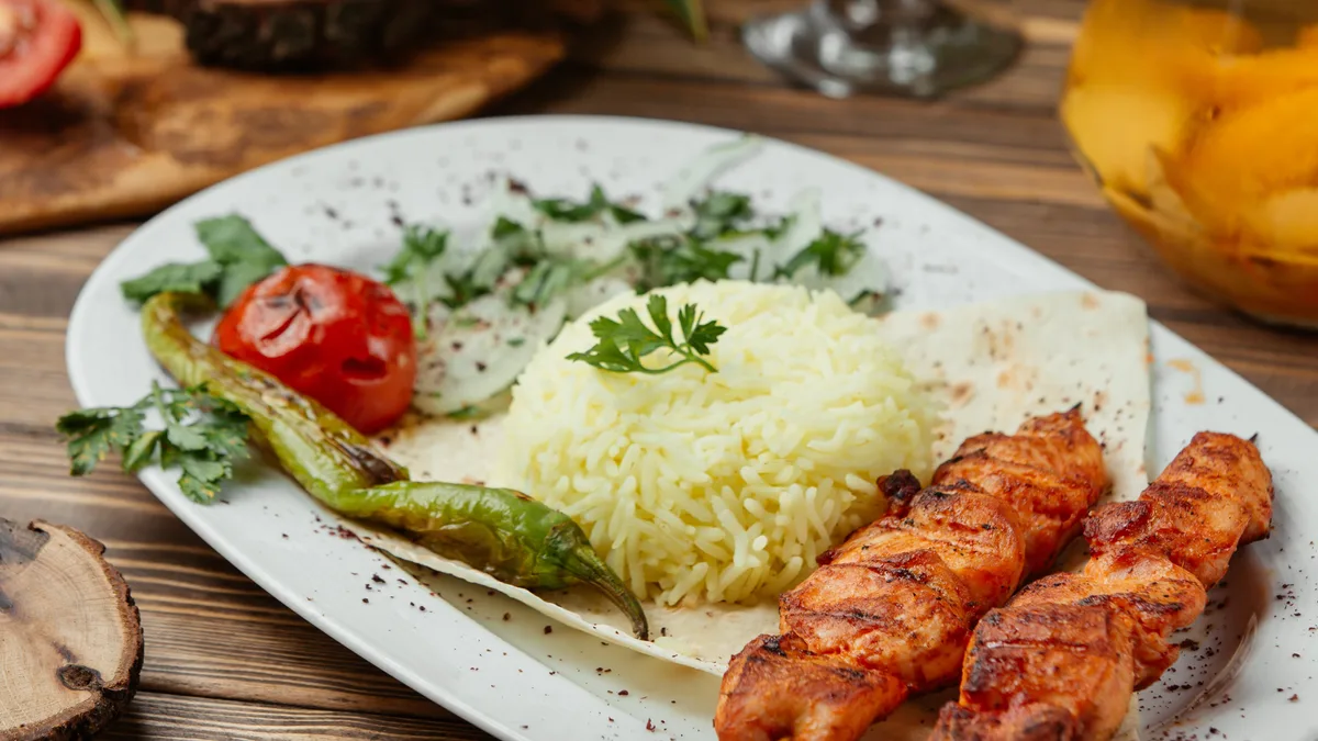 Toyuq Çöp Şiş