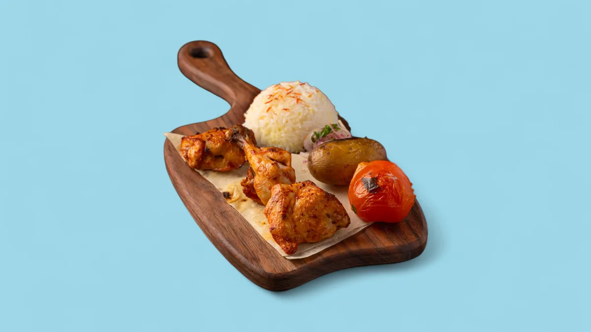 Toyuq Qarışıq Kababı