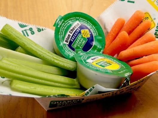 Celery, Carrots and Ranch Dip
