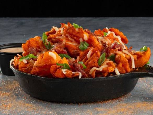 Cheesy Chipotle Sweet Potato Fries
