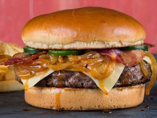 Hand-Smashed Kentucky Bourbon Burger
