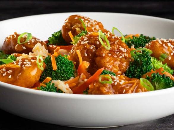 Orange Chicken Rice Bowl
