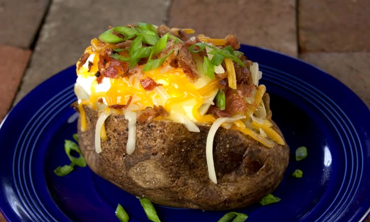 Side Car Loaded Baked Potato