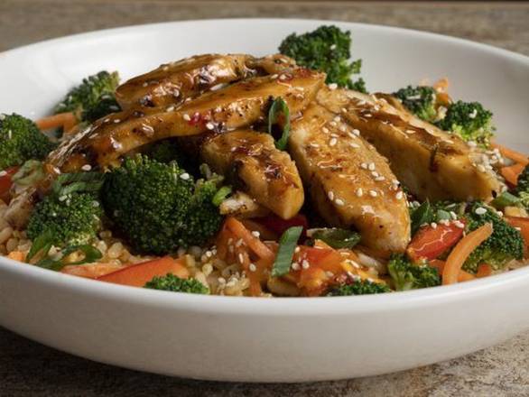 Steak Tips Asian Rice Bowl