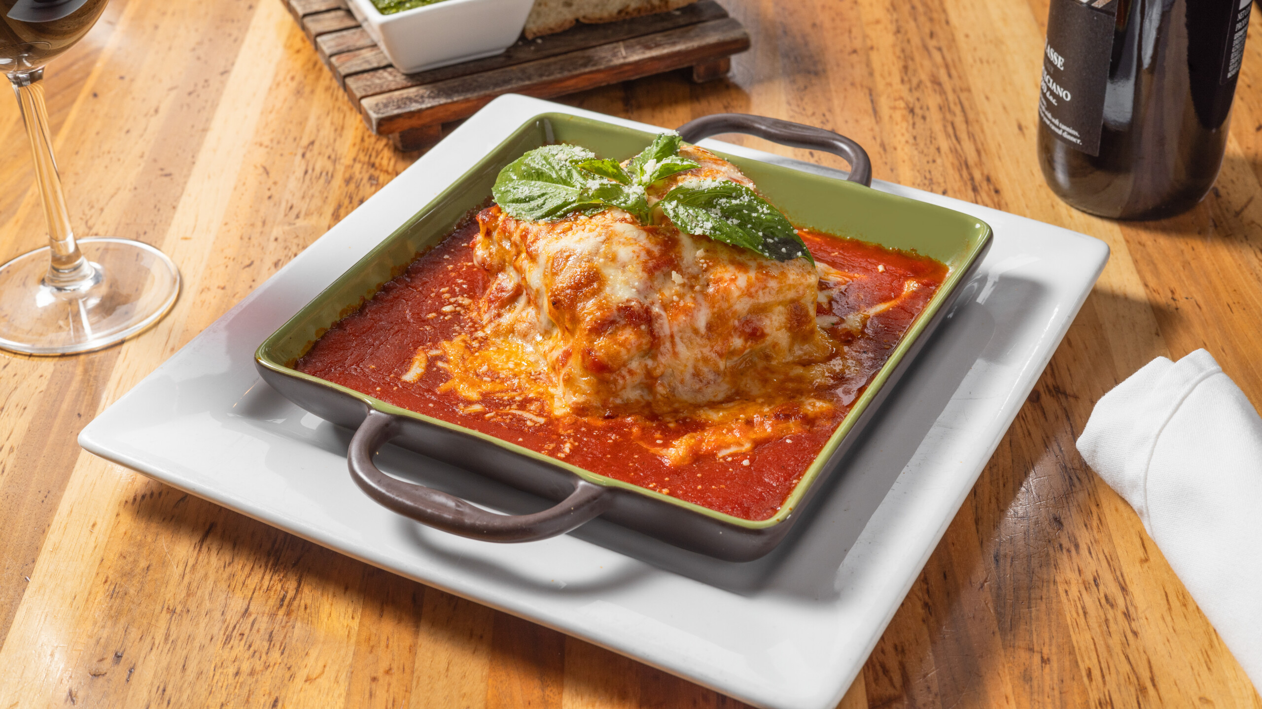 Baked Eggplant Parmigiana