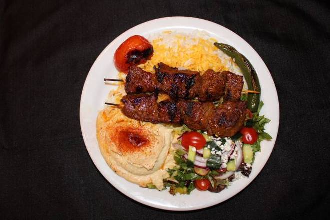 Beef Kabob Plate
