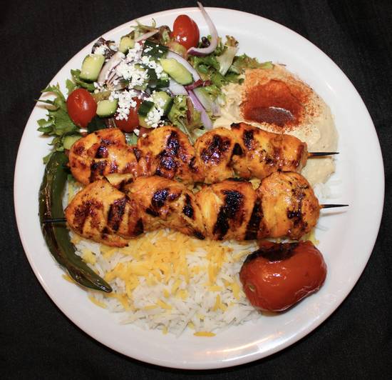 Chicken Kabob Plate