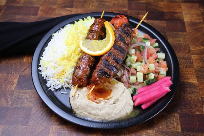 Kofta Kebob Plate