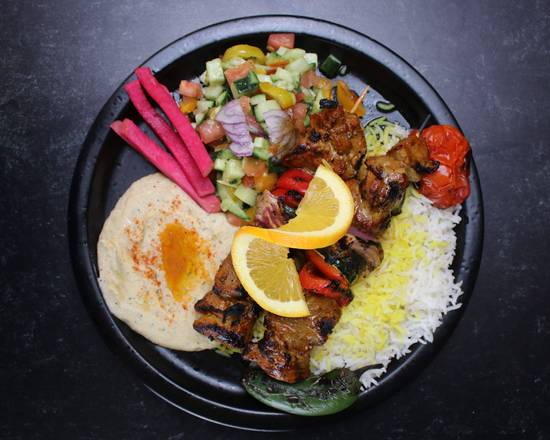 Lamb Kebob Plate