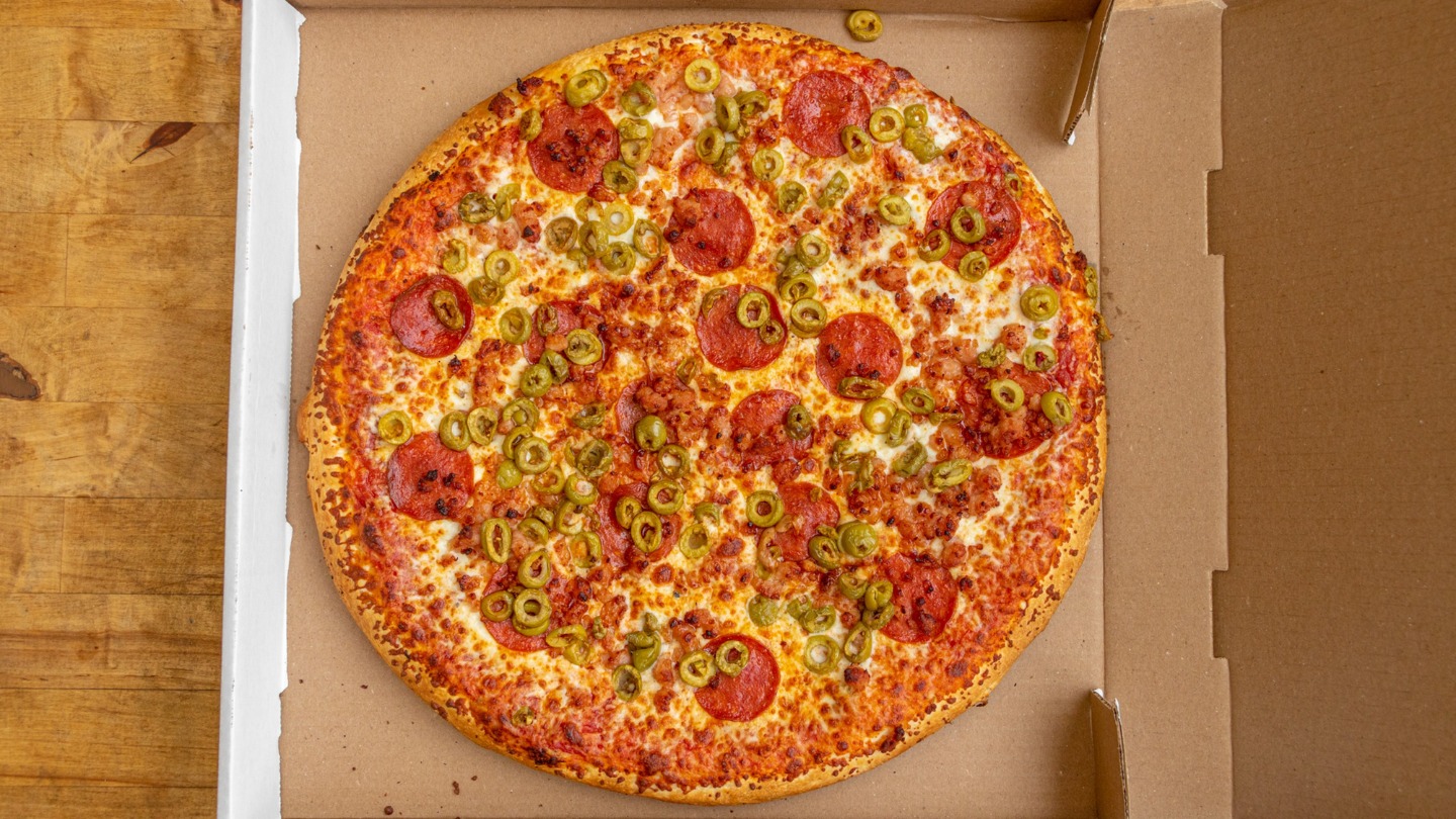 1A- Single Medium Pizza