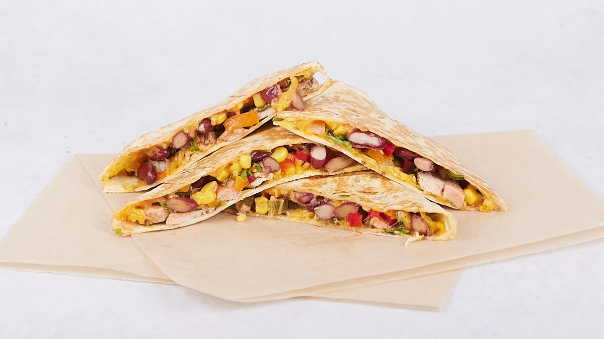 Quesadilla jalapeño s grilovanou panenkou