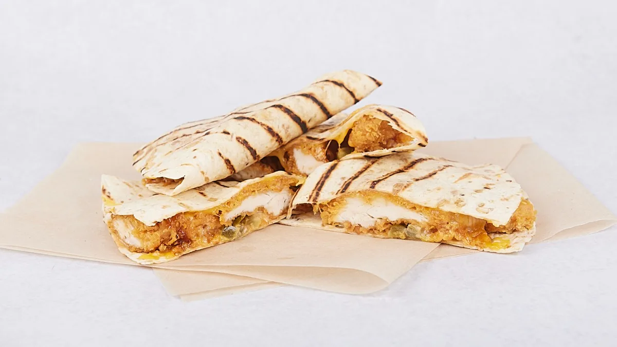 Quesadilla jalapeño s kuracími stripsami