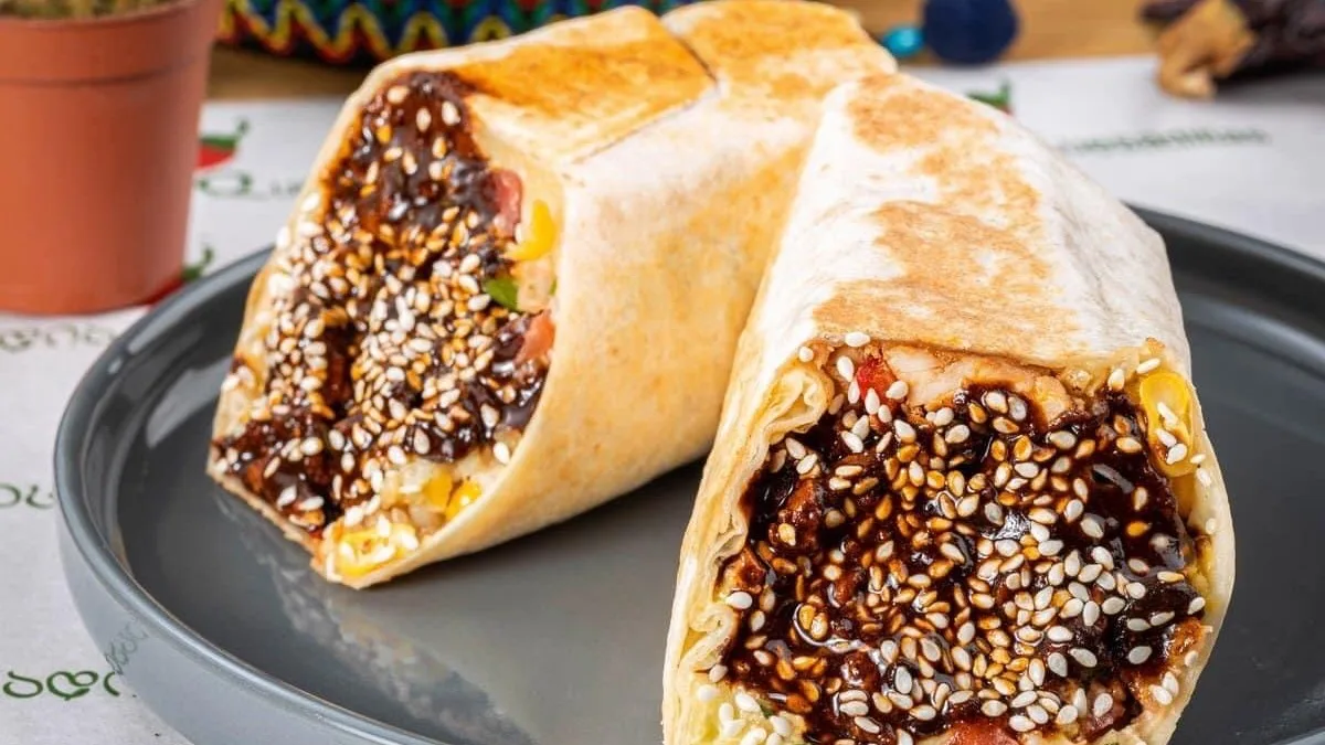 Chicken Mole Burito