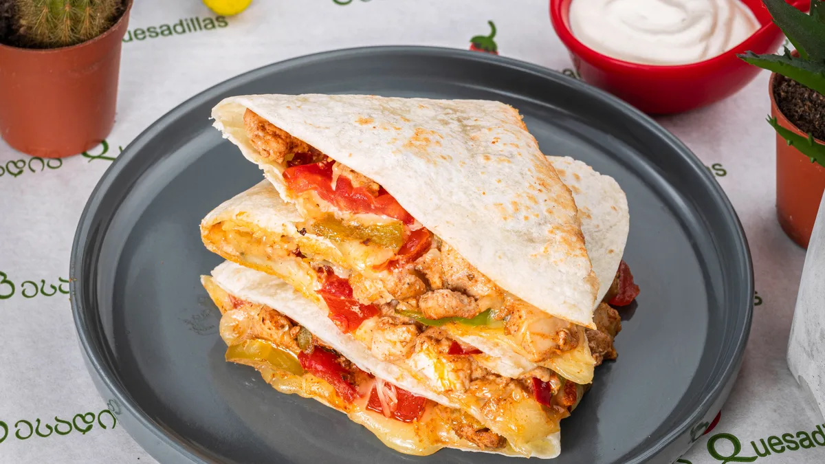 chicken quesadilla