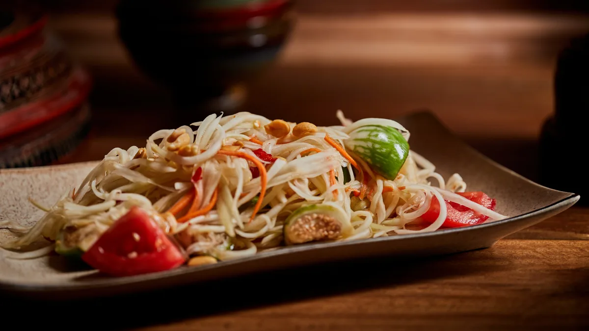Somtam (Friss Zöld Papaya Saláta)