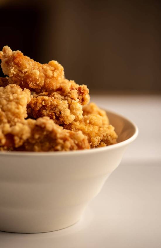 Popcorn Chicken Rice Bowl