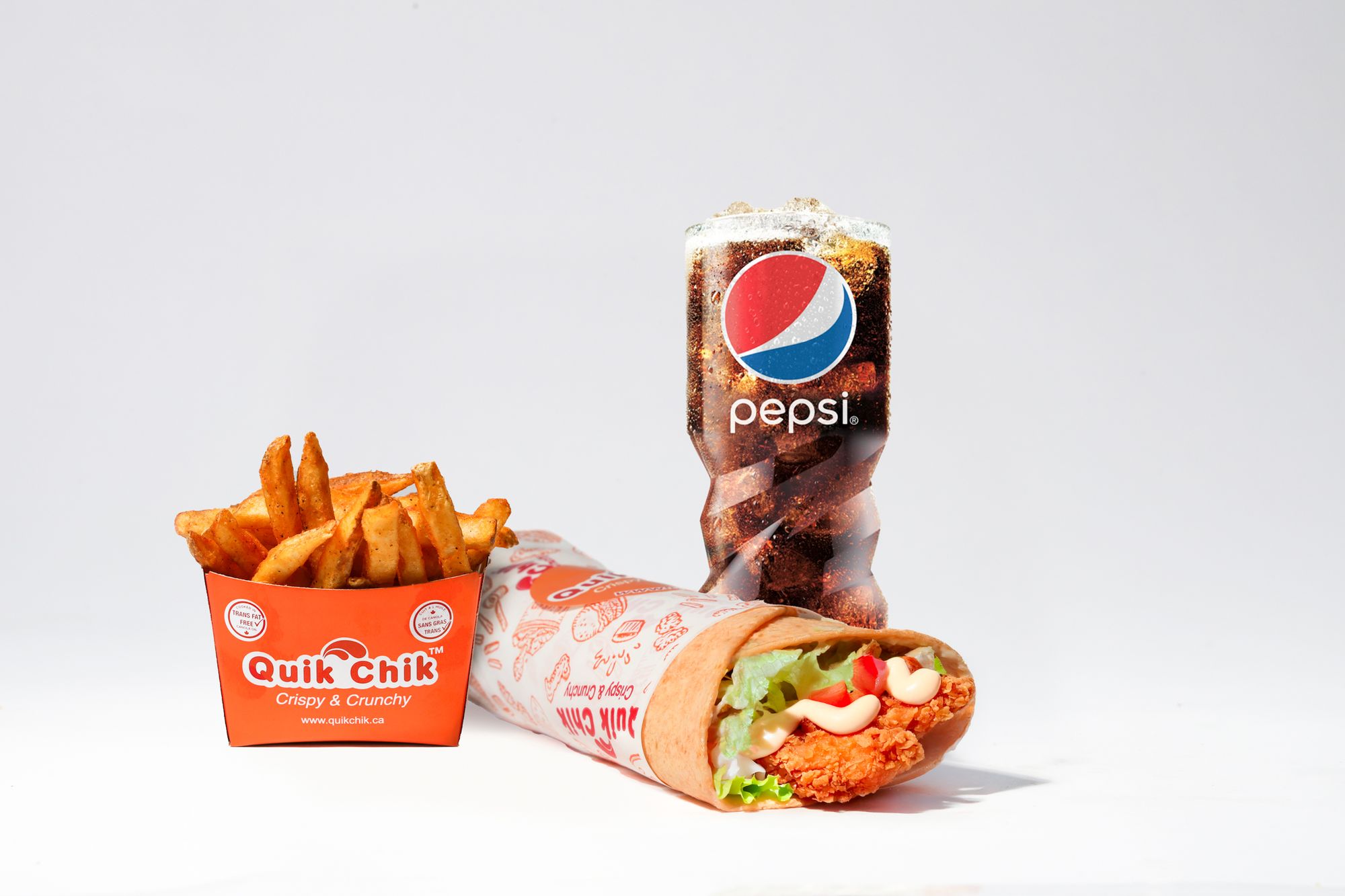 Chik Chicken Wrap Combo