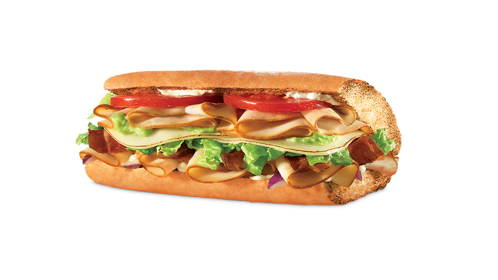 Turkey Bacon Guacamole Sub