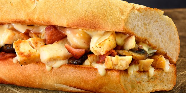 Chicken Carbonara Sub