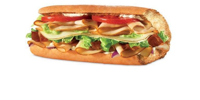 Turkey Bacon Guacamole Sub