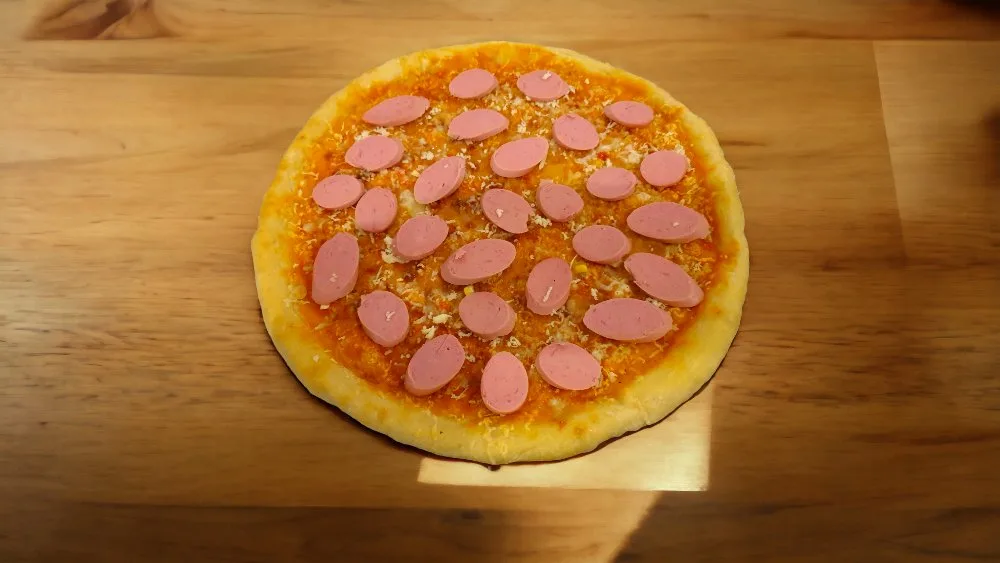 Sosisli Pizza