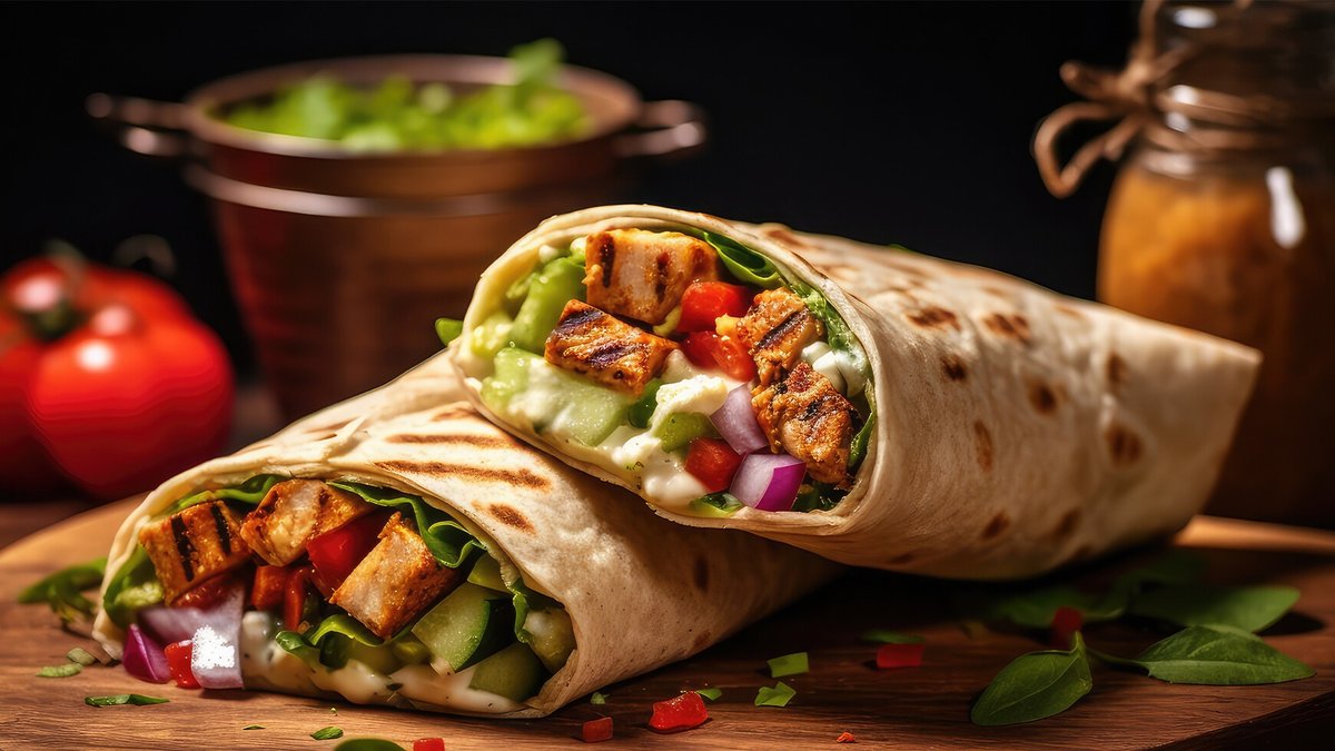 506-os járat Szezámmagos csirke wrap