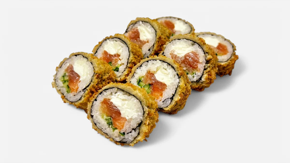 Hot Salmon Roll ( 8 əd)