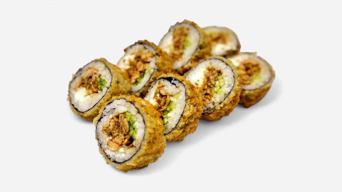 Hot Salmon Teriyaki Roll (8 əd)